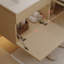 Petit meuble-lavabo flottant simple 31,5 pouces avec lavabo