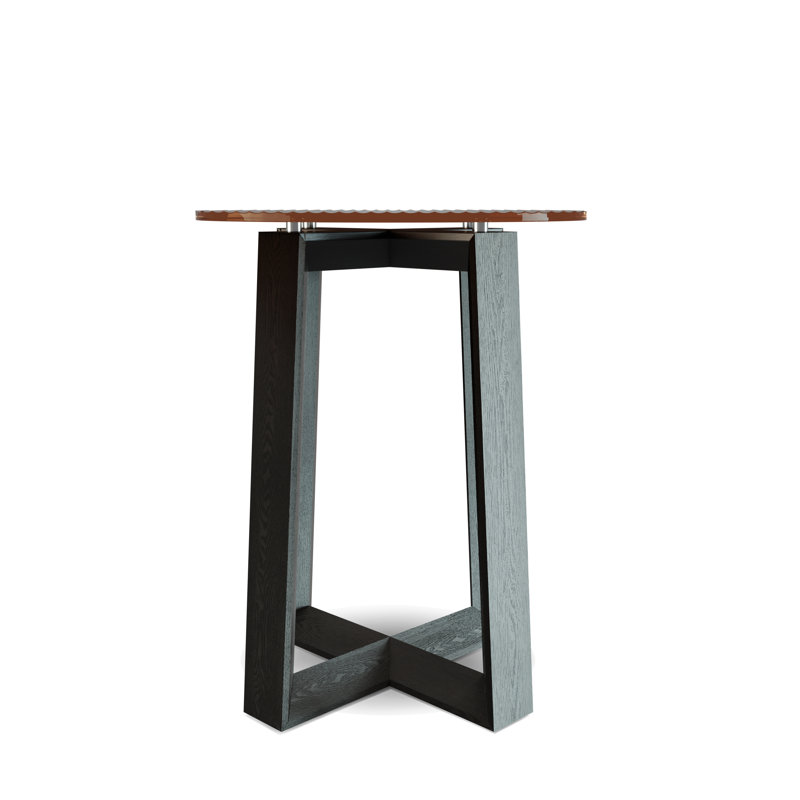 Devdhari End Table, Bronze