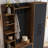 Hall Tree 59.06'' Wide with Shoe Storage-1524367100