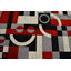 Tapis rouge / noir Cossey