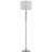 Pricilla 60.25'' Chrome Traditional Floor Lamp