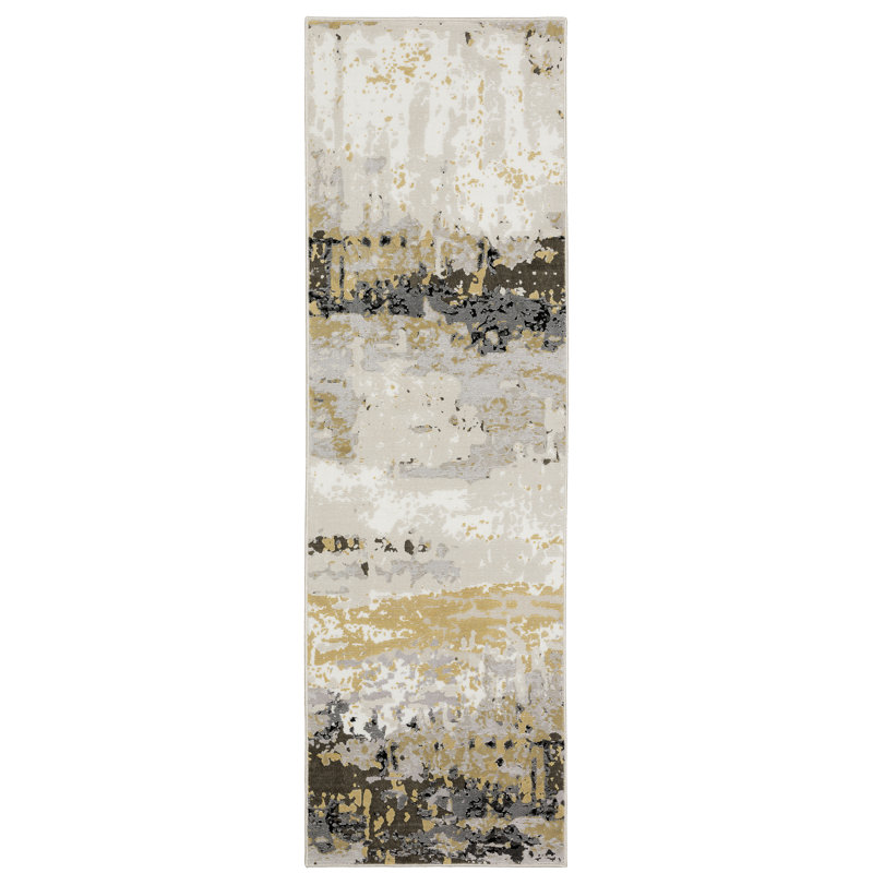 Belinda Abstract Indoor Rug, Runner 2'3" x 7'6"