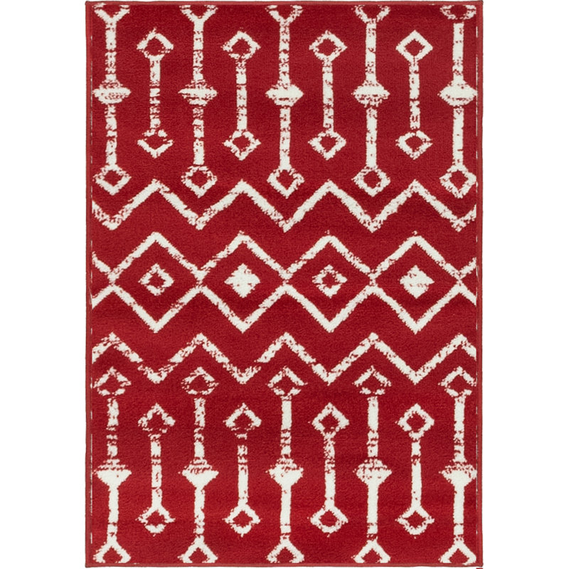 Moroccan Area Rug, Rectangle 66 x 91cm
