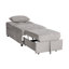 Banc de rangement à plateau relevable Ampelio