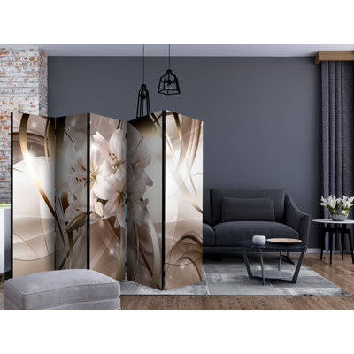 Cliveden 225 cm W x 172 cm H 5 - Panel Folding Room Divider