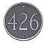 Estate 1-Line Wall Address Plaque-1102007126-1102007136