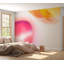 Papier peint abstrait - Planète rose-1712063125