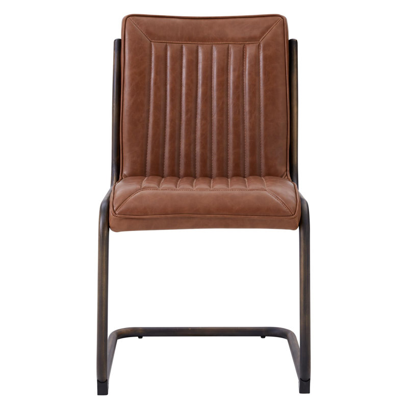 Polyurethane Side Chair in Brown