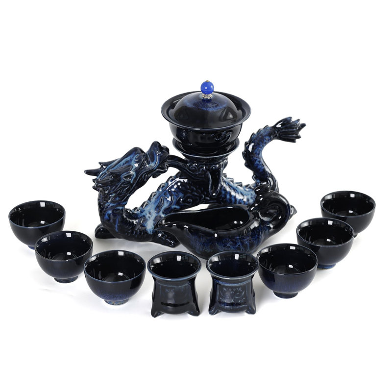 Astoria Grand Pedrick 120ml Teapot Set, Black