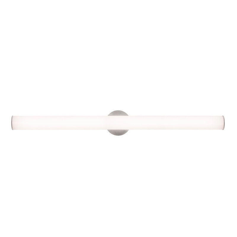 Garla LED Bath Bar, Satin Nickel