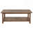 Wood Coffee Table With Shelf-759560549