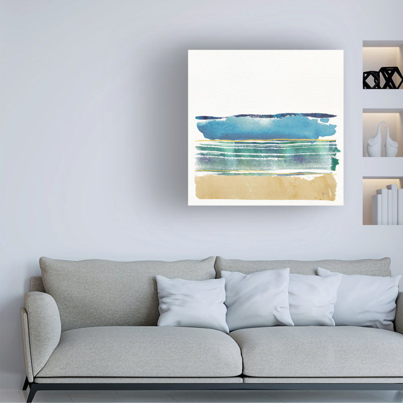 Jess Aiken Coastal Landscape Canvas Art, 14 x 14 Inches