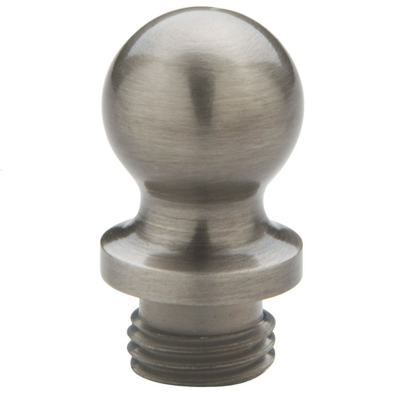 Ball Tip for Square Corner Hinge, Antique Nickel