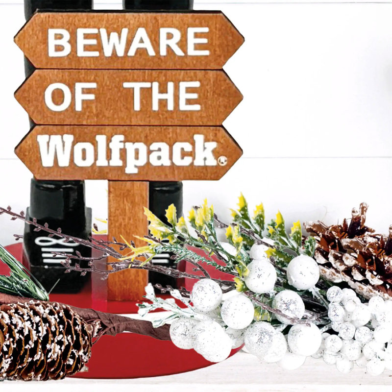 Casse-noisette 12 "NCAA College Spirit Beware, North Carolina State