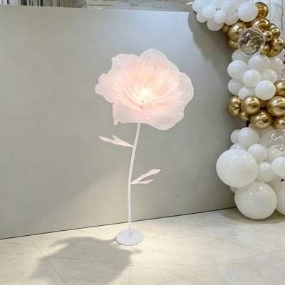 Décoration artificielle 59,06 "avec lumière artificielle avec lumières DEL pour mariage, salon, chambre à coucher, fête