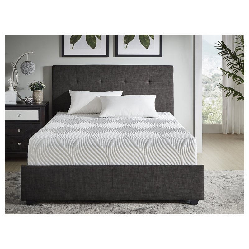 10-Inch Queen Size Gel-Infused Memory Foam Mattress, Firm Support Cooling Mattress with Tencel Breathable Cover, CertiPUR-US Certified Mattress in a Box