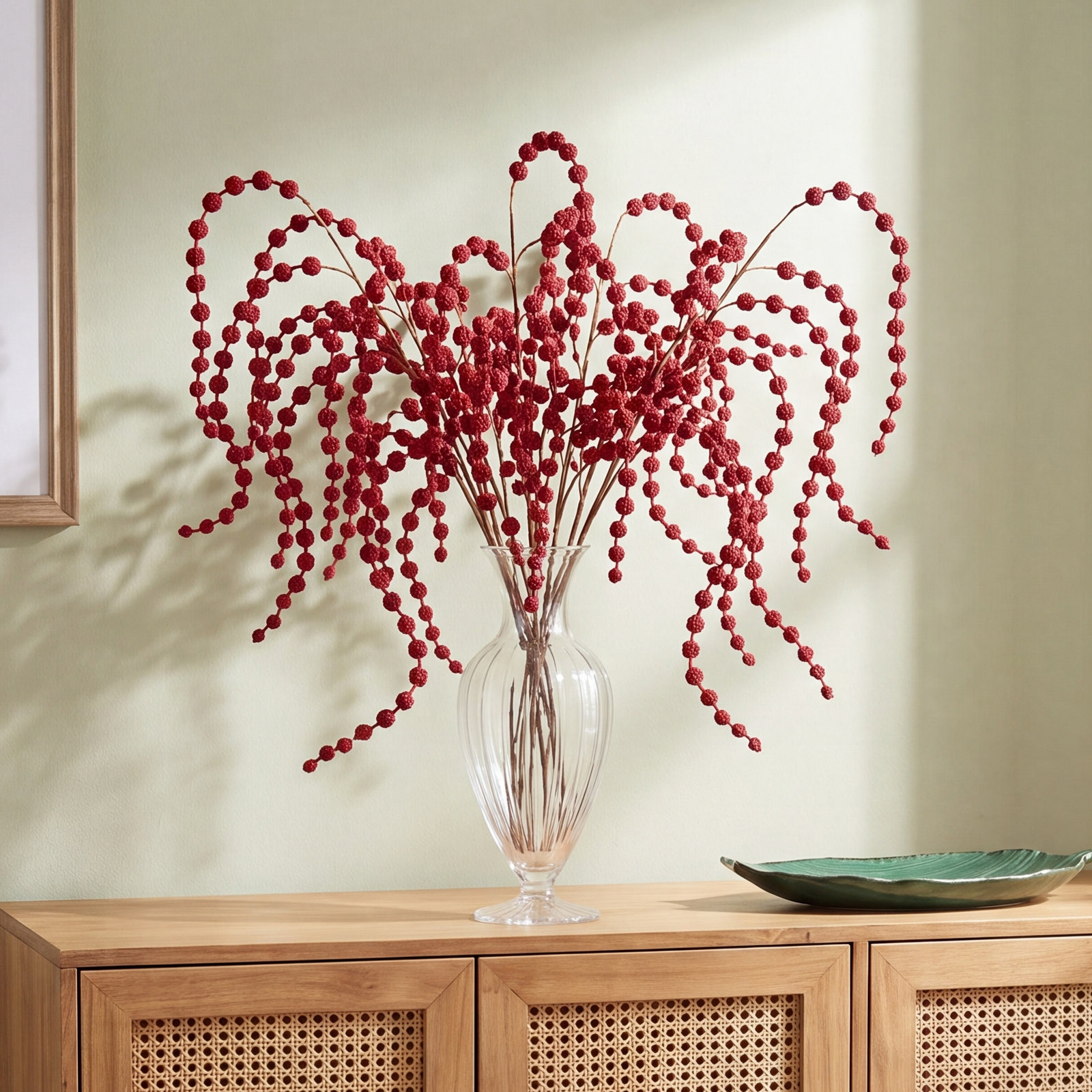 Red Berry Stems