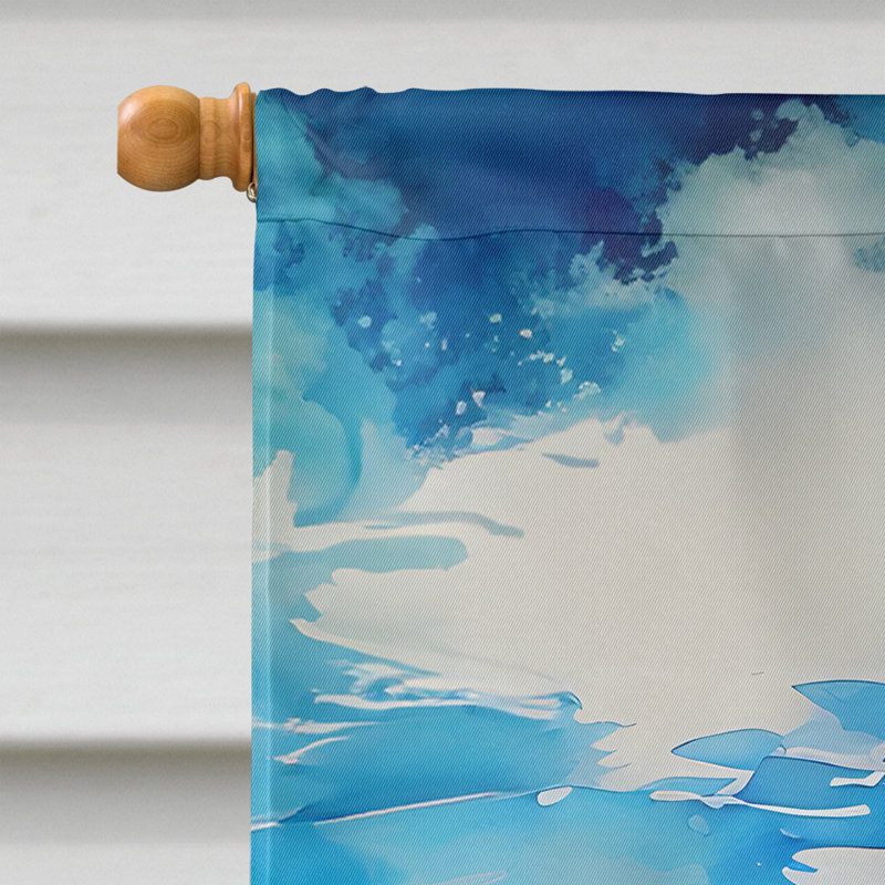 Drapeau de maison en polyester à double face H 40 po x l 28 po