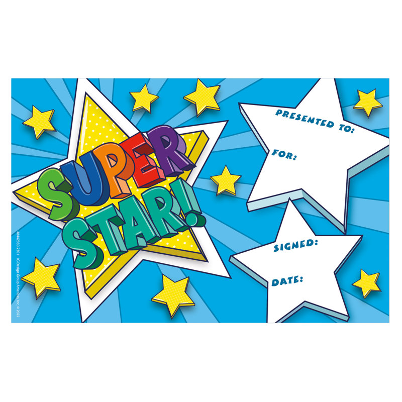 Super Star Reconnaissance du certificat