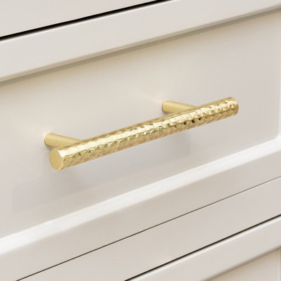 Drawer Handle Metal Hammered Novelty Pull