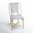 Ellie Wicker Dining Side Chair-553167844
