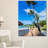 Relaxing in Hammock - Reproduction de photo sur toile tendue-18436684