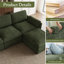 Canapé modulaire en L avec repose-pieds mobile-1656148175