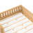 Queen Size Kids Floor Bed With Fence And Built-in Bookshelf,Queen Size Montessori Floor Bed With Slats And Safety Guardrail,Easy Assemble Montessori Beds for Kids,Light Natural-757108469