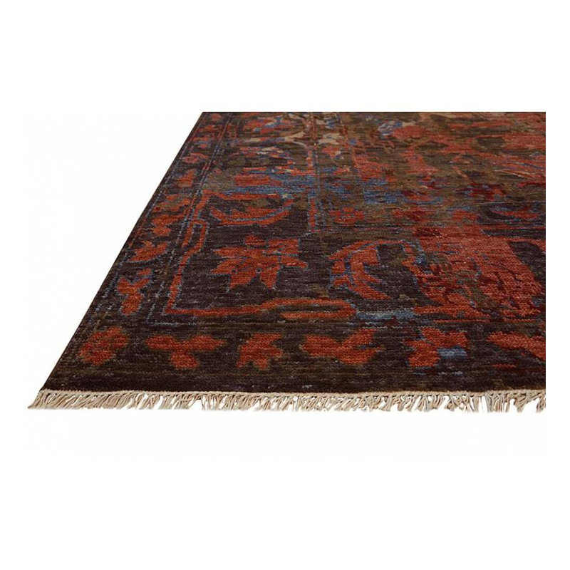 Tapis rectangulaire en laine Shangri-la, Échantillon 2 pi x 3 pi