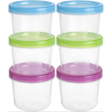 Plastic Baby Food Containers