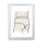 White Framed