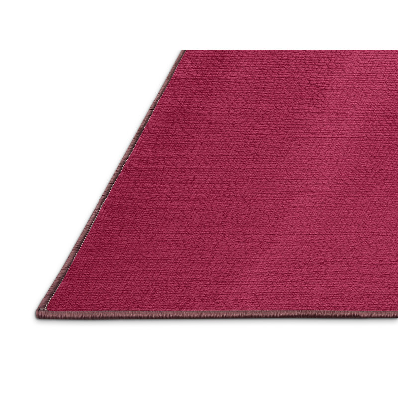 Tapis mauve lavable à la machine, Rectangle de 5 pi x 8 pi