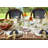 Furman Fringed Burlap Table Runner-2023865416-2023865419