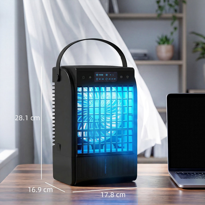 Desk Fan, Black