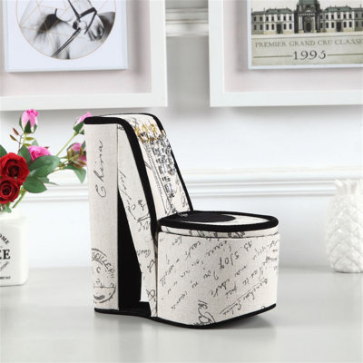 9" Tall Display Jewelry Box With Hooks