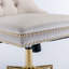 Chaise de bureau rembourrée et capitonnée-1151777023