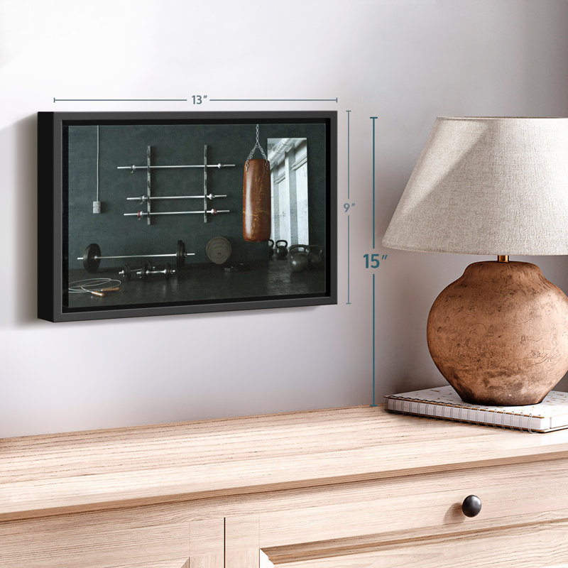Impression sur toile Home Gym, H 9 po x l 13 po
