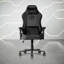 Techni Sport Tsf65c Fabric Gaming Chair With Memory Foam, Recline & Adjustable Arms, Black