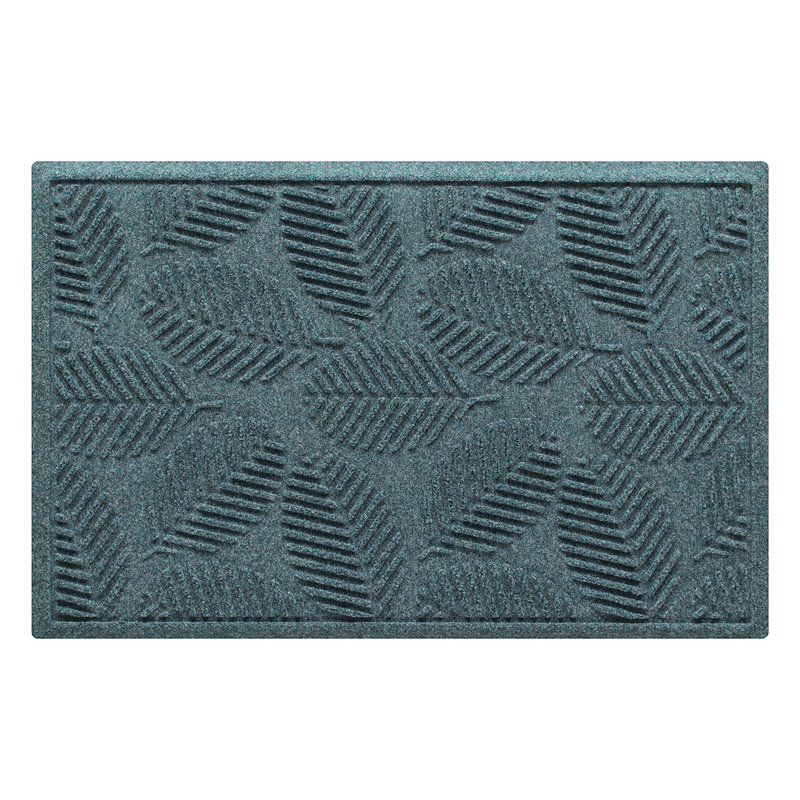 WaterHog® Deanna 23 in. x 35 in. Indoor Outdoor Door Mat, Blue, 23" W x 35" L