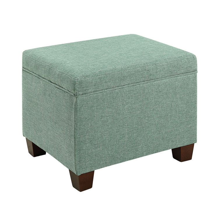 Upholstered Rectangle Storage Ottoman