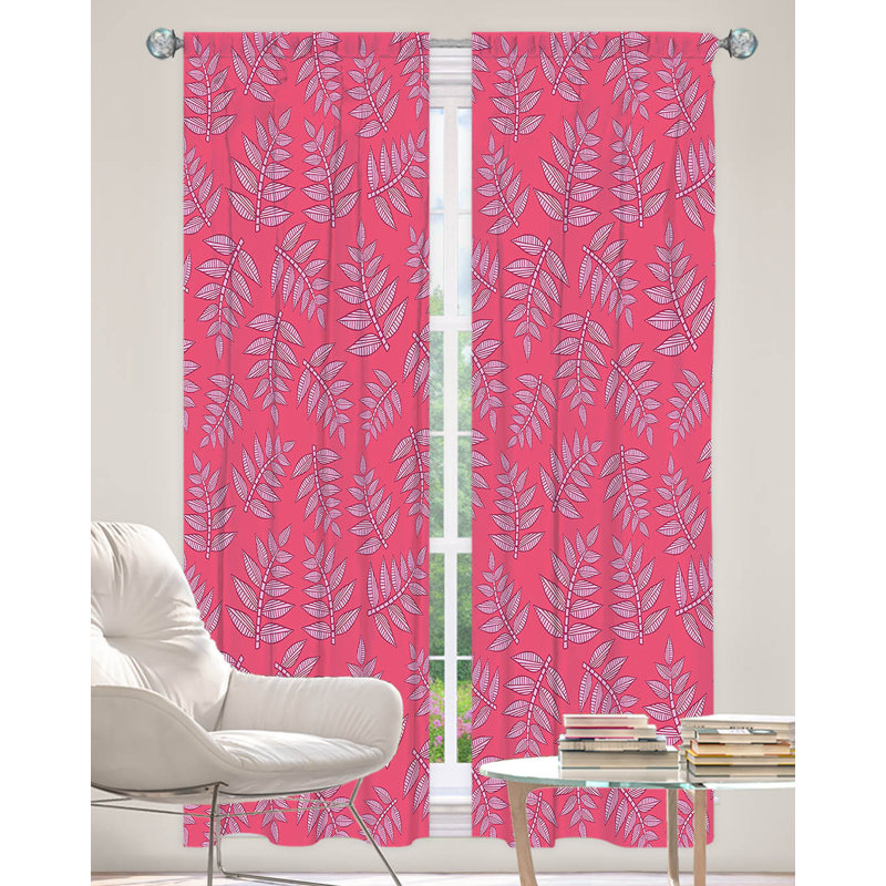 Rideau en polyester, L 20 po x L 52 po