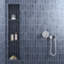 Carreau de mur et plancher en porcelaine aspect brique de porcelaine 2 po x 6 po Coco-92146198