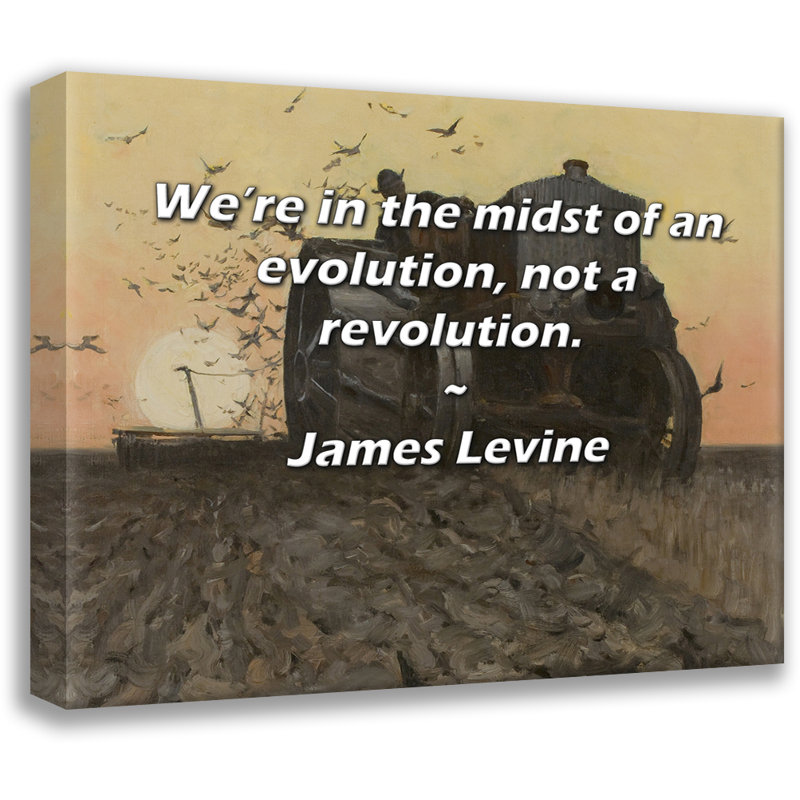 Toile tendue avec châssis Latitude Run® par James Levine: «Nous sommes au milieu d'une évolution, pas d'une revo
