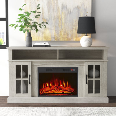 Akper TV Stand Fireplace for TVs up to 65" Fireplace