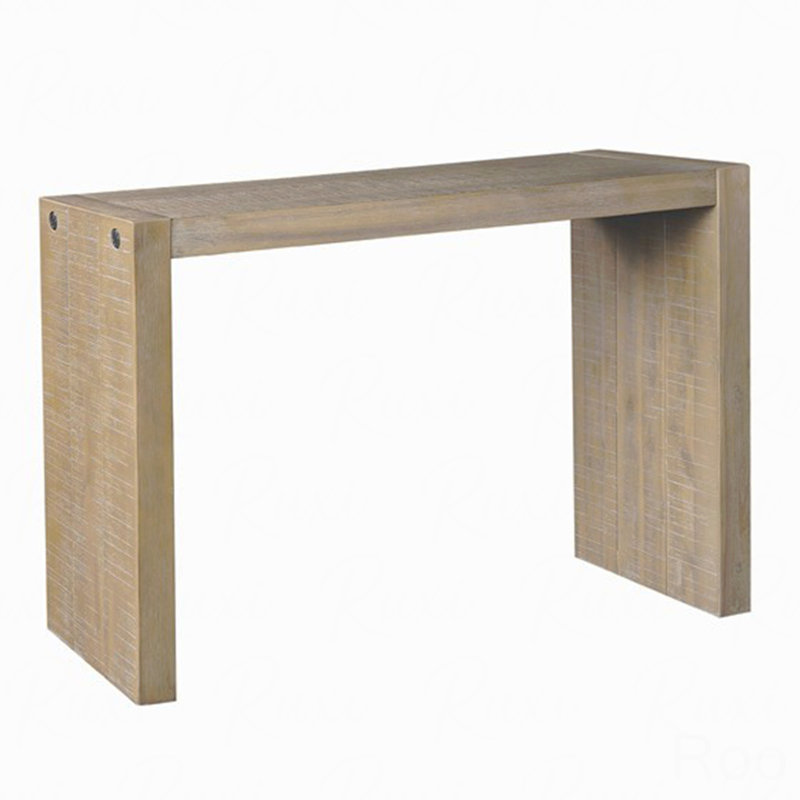 54" Console Table, 32" H x 15" W x 54" D, Natural