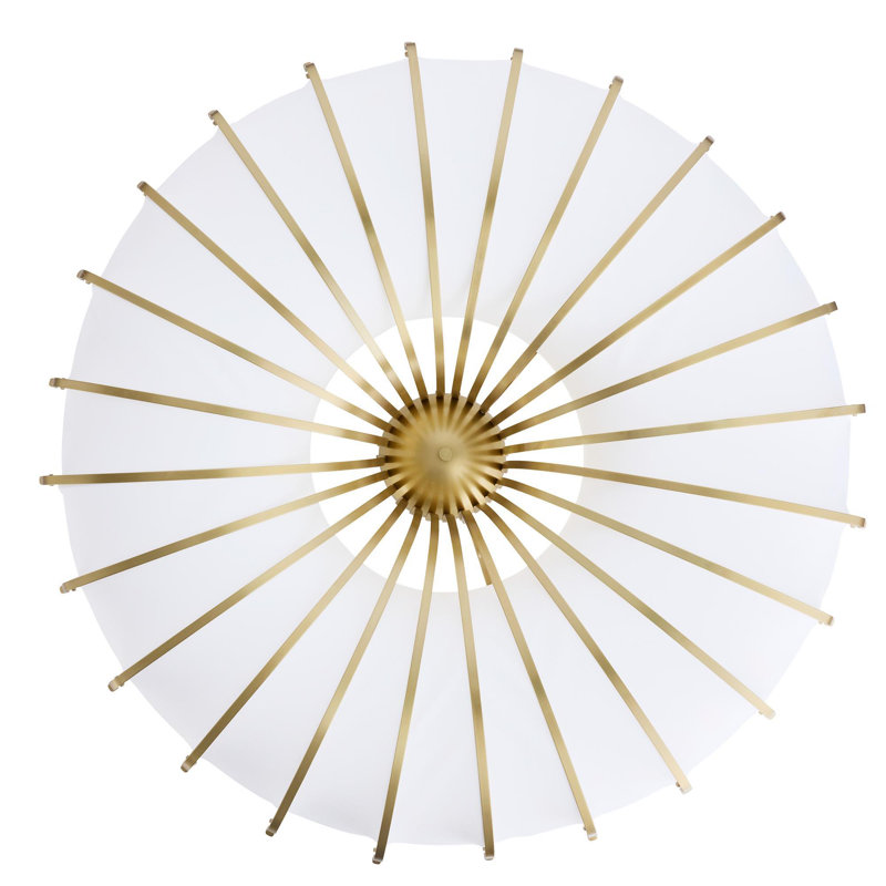 Chambers 10 - Light Semi Flush Mount
