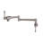 Folding Double Handle Kitchen Faucet With Accessories