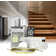LED Smart Motion-Activated Stair Light with Remote Controlled Motion LED Step Light LED, Stair Lighting Adjustable Brightness Light Speed Steps Number(12Steps,3000k)