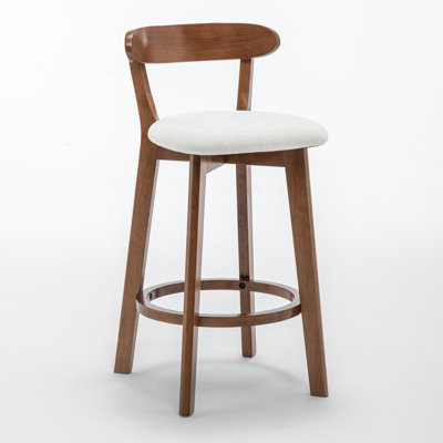 Nordic Solid Wood Bar Stool