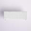 Banc capitonné Julietta avec tissu Sherpa doux et pieds modernes en métal-1303569334
